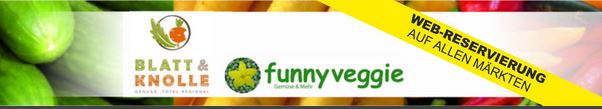 Biogemüse: Websites Funny Veggie und Blatt & Knolle