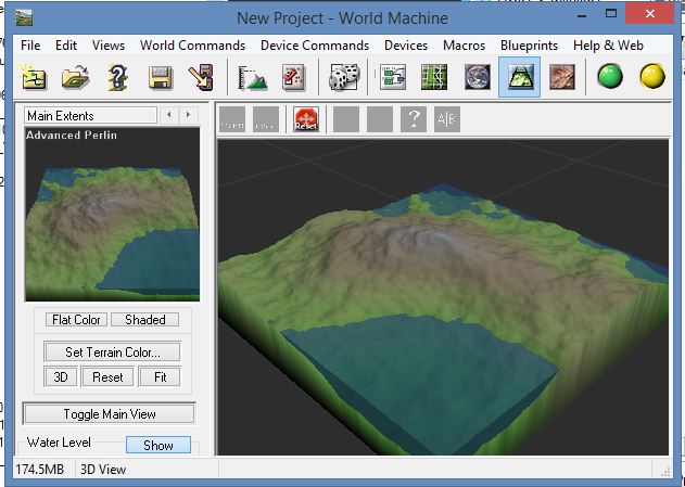 Virtuelle Welten "World Machine"