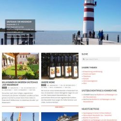 Neue Website für Gästehaus Strudler im Burgenland Podersdorf am See