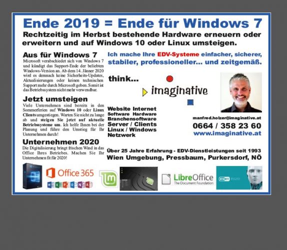 Ende 2019 - Ende Windows 7 und 2008 / 2008R2 Server