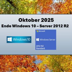Oktober 2025 - Supportende für viele Microsoft Produkte